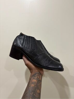 Vintage Leather Western Boots